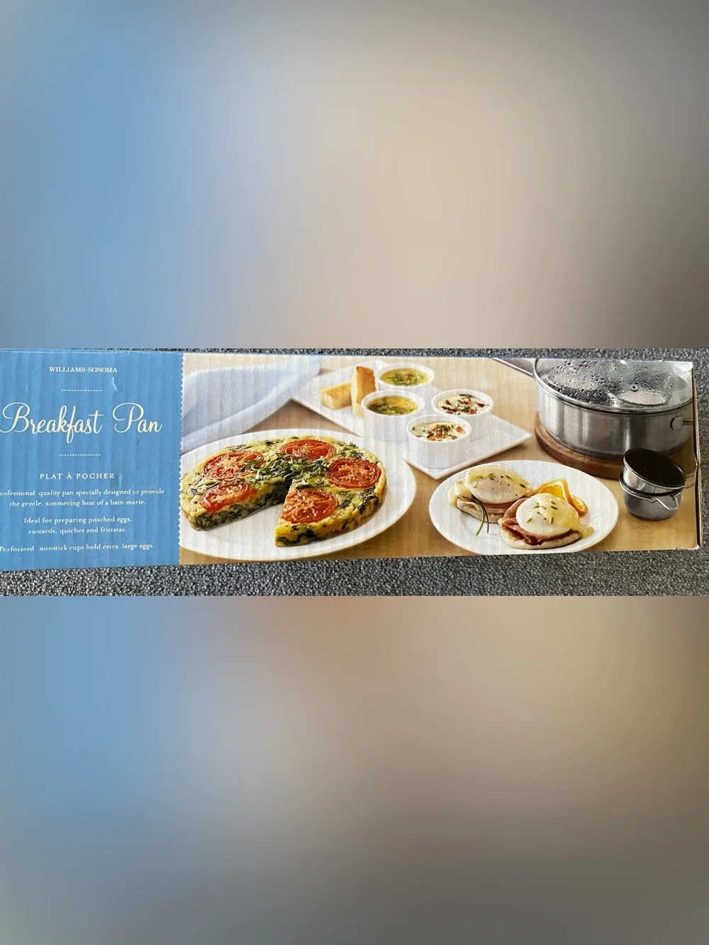 Williams Sonoma Breakfast Pan Set with Stainless Steamer lid